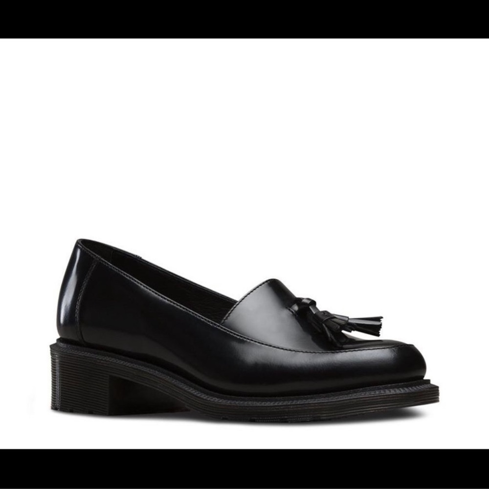 Dr martens favilla wax smooth leather loafers
